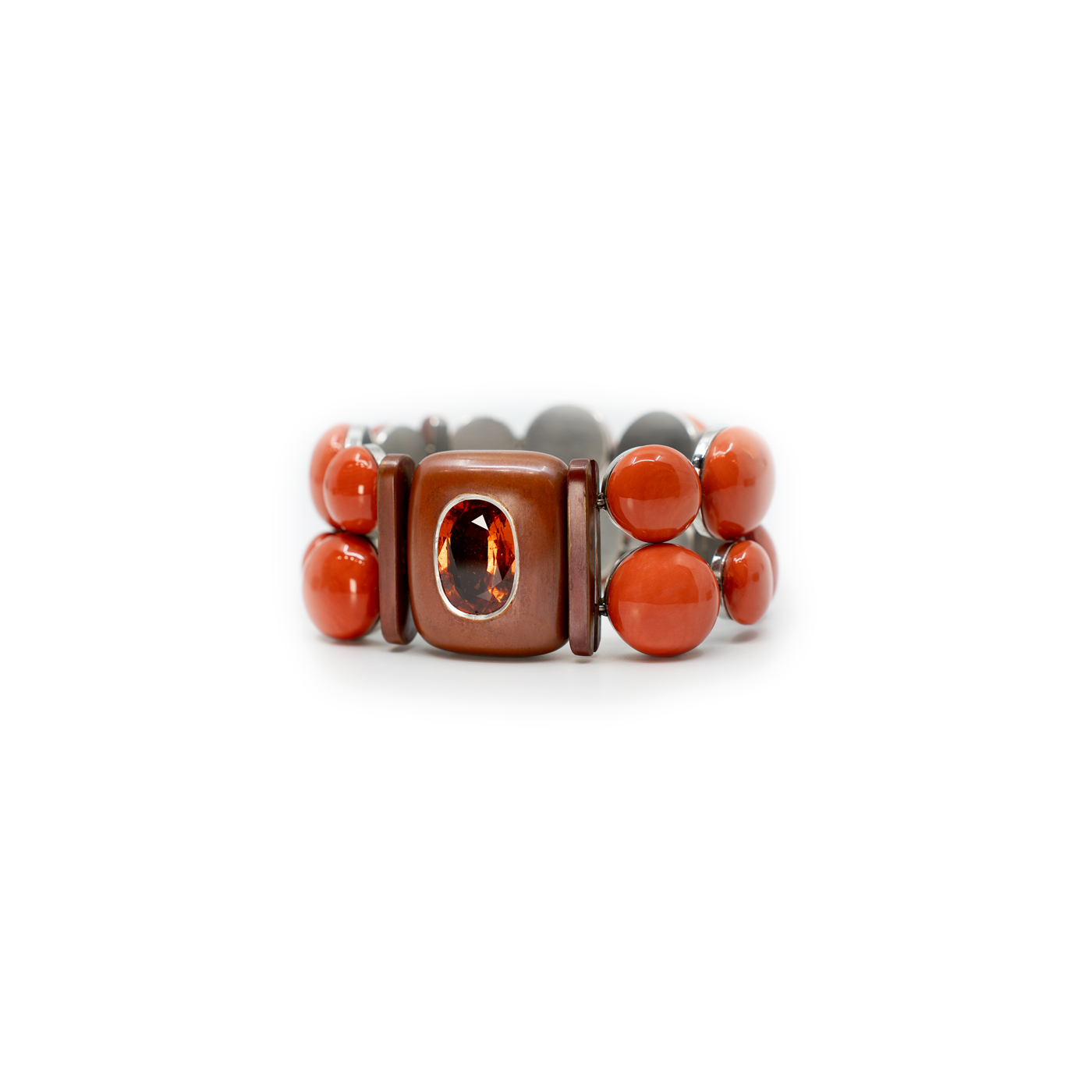 MANDARIN GRANAT –  EDEL-KORALLEN –  PLATIN – KUPFER