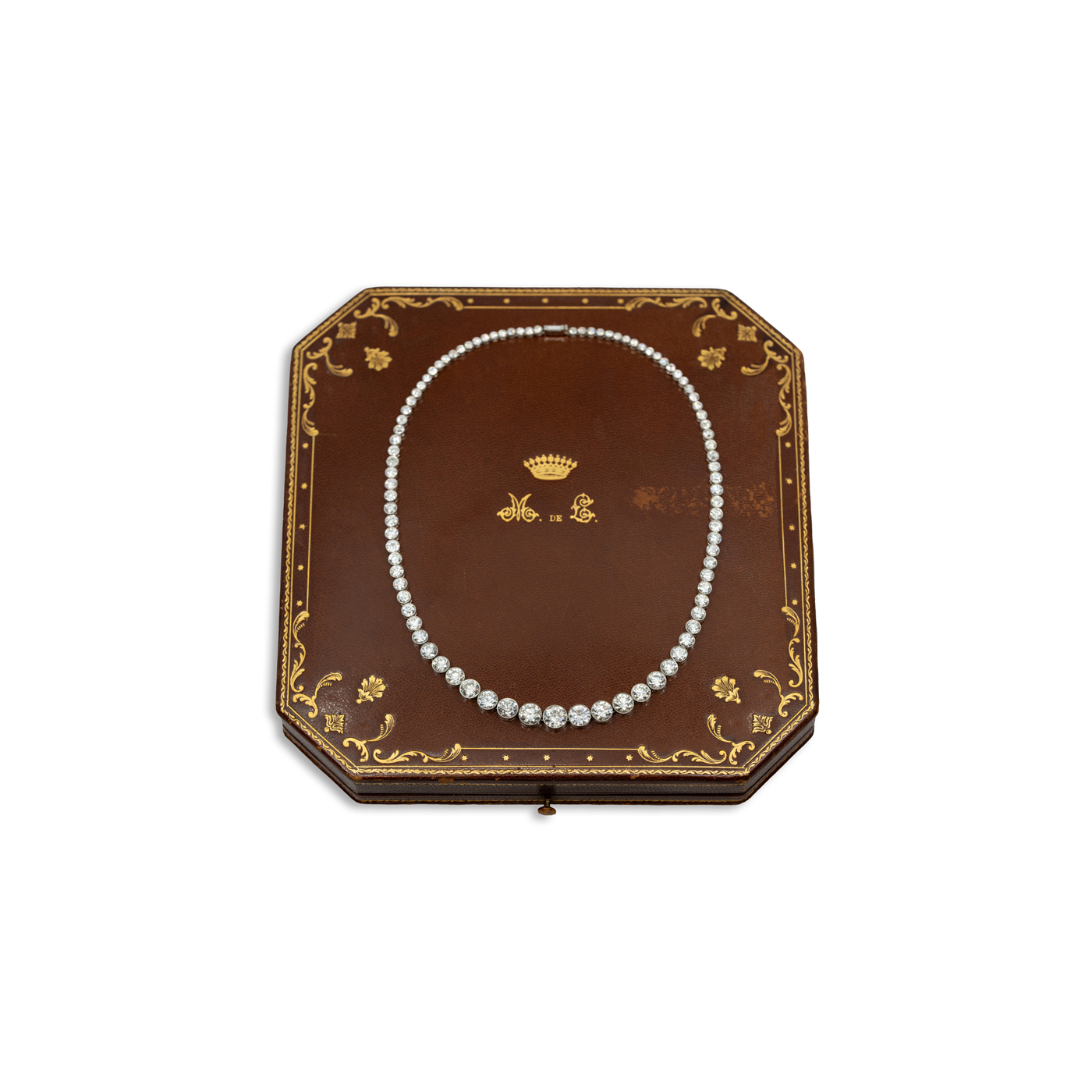 CA.1920  – 92 ALTSCHLIFF DIAMANTEN  CA. 35 CT – PLATIN
